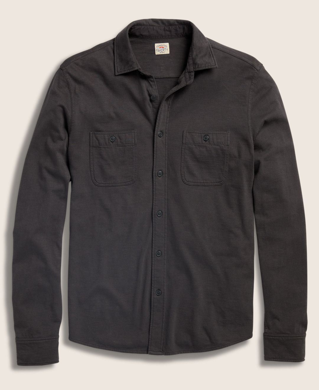 Sunwashed Knit Shirt - Washed Black #3