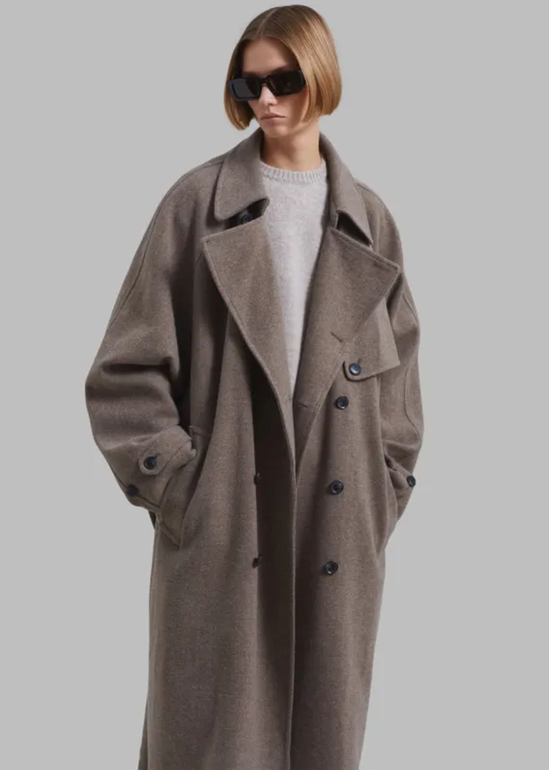 Salem Trench Coat - Espresso #2