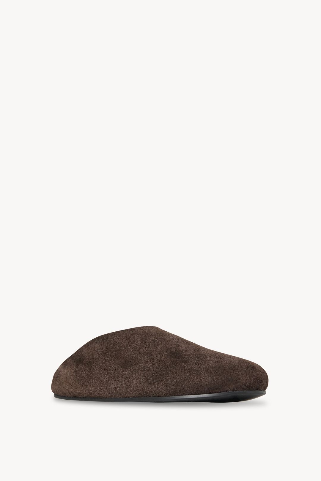 Hudson Slide in Suede and Shearling