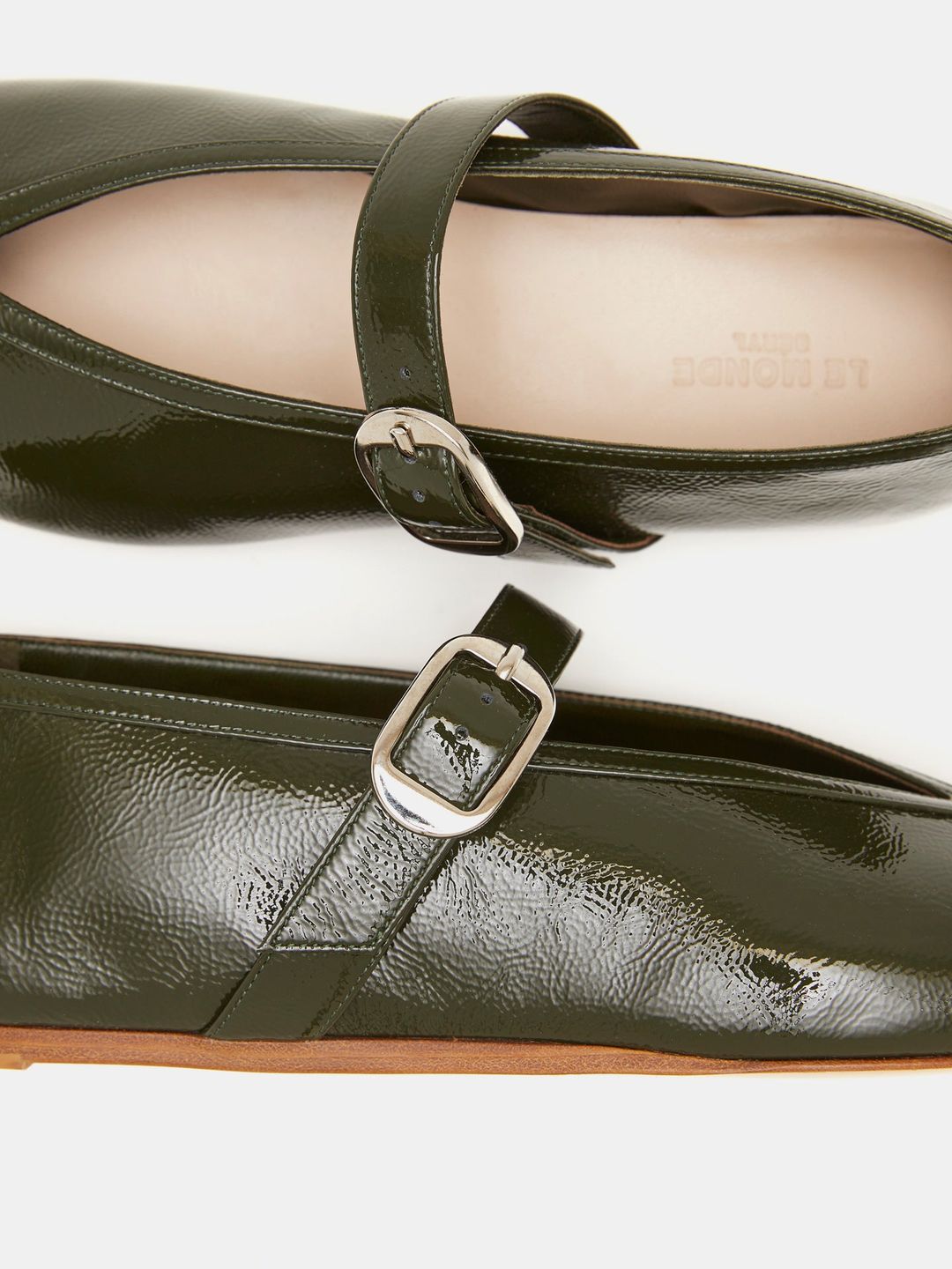 Stella Slipper / Green Patent Leather #3