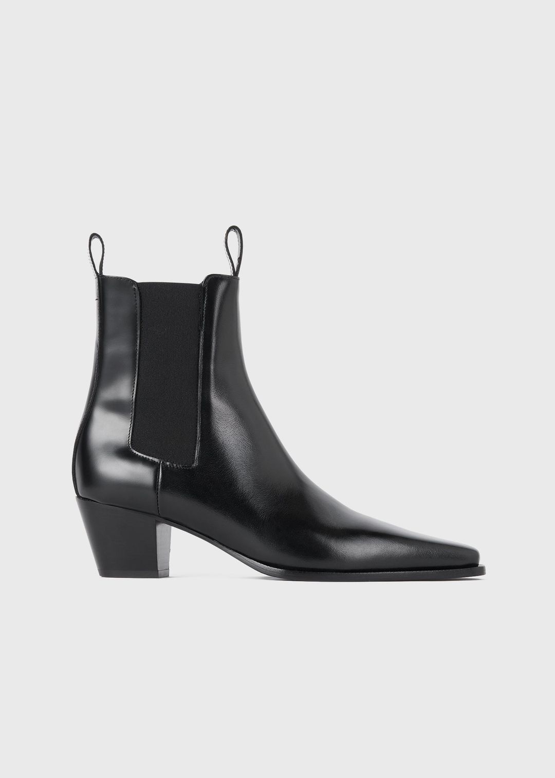 Leather city boots black #6