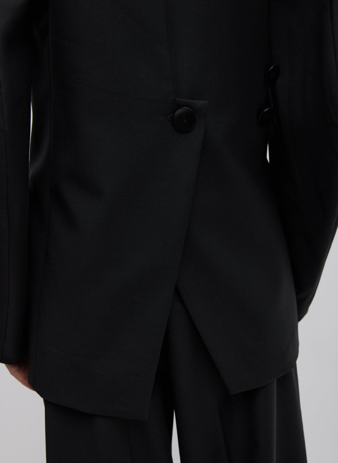Recycled Tropical Wool Sculpted Blazer #7