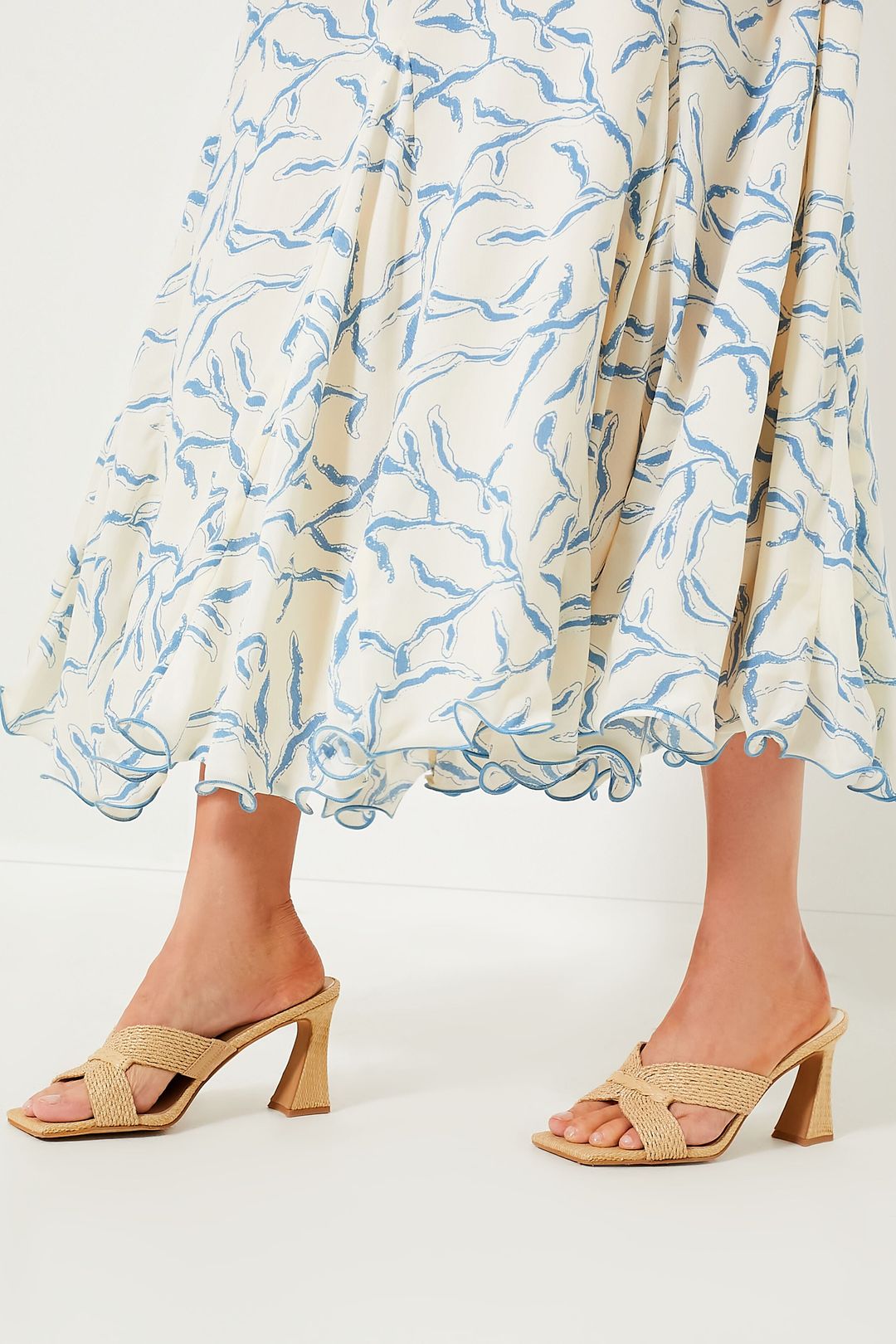 Cream & Blue Seaside Sabine Dress #5