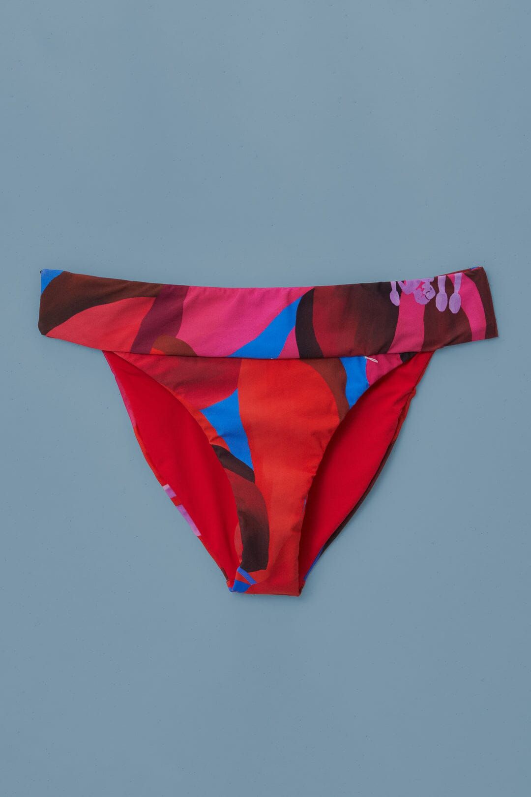 Watercolor Floral Bikini Bottom #4