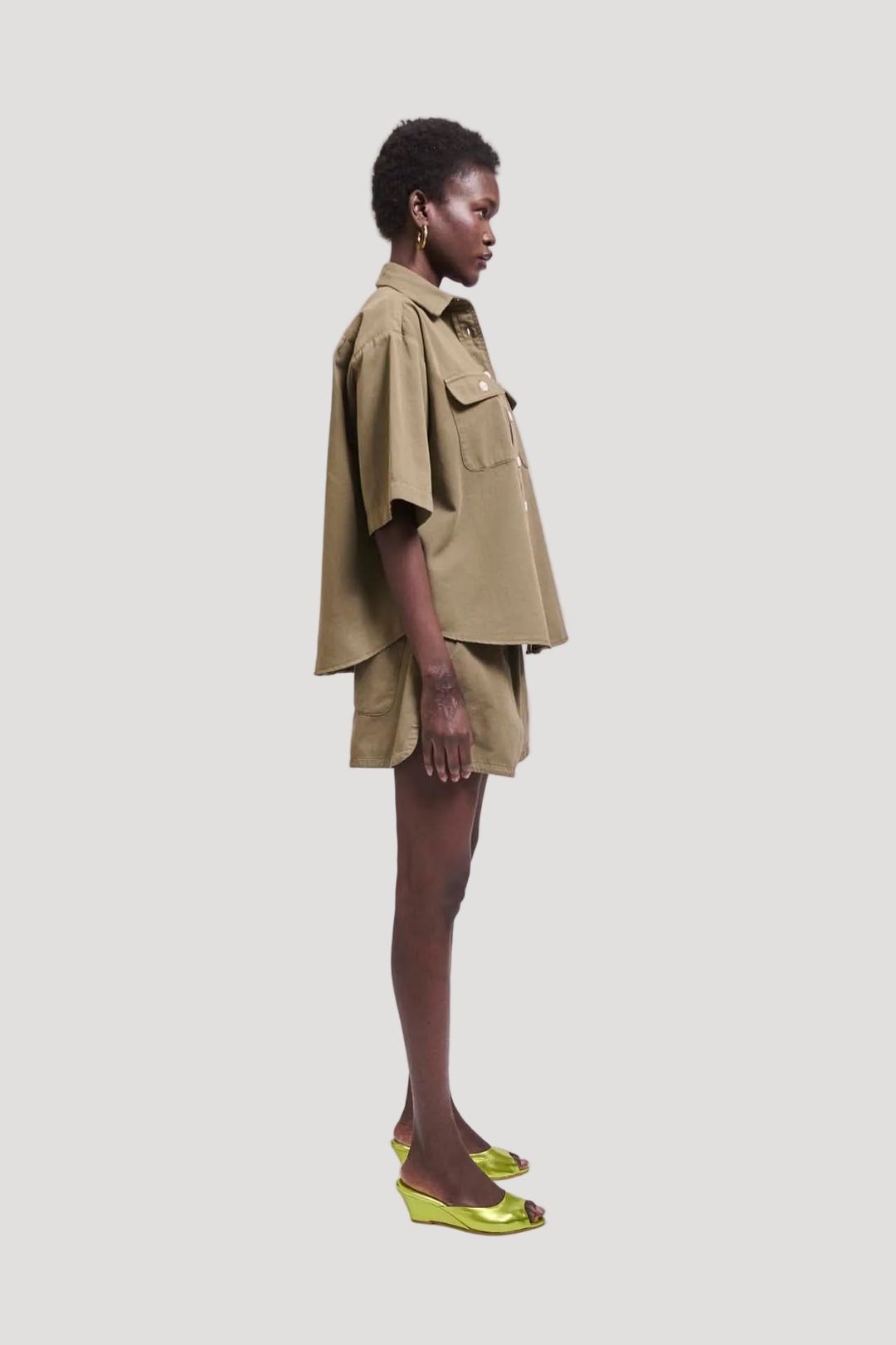 The Track Short in Loden #7