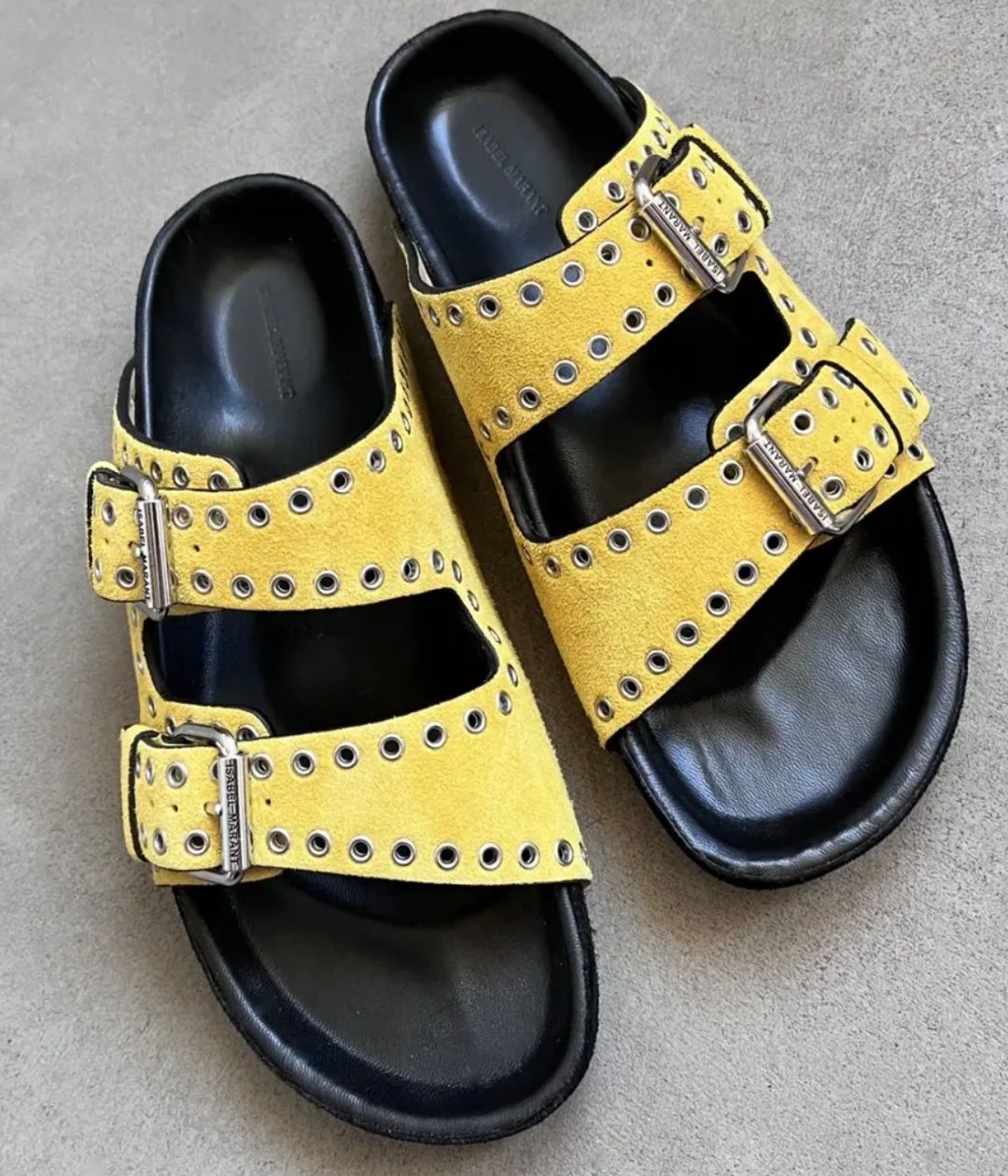 Lennyo Sandal in Yellow