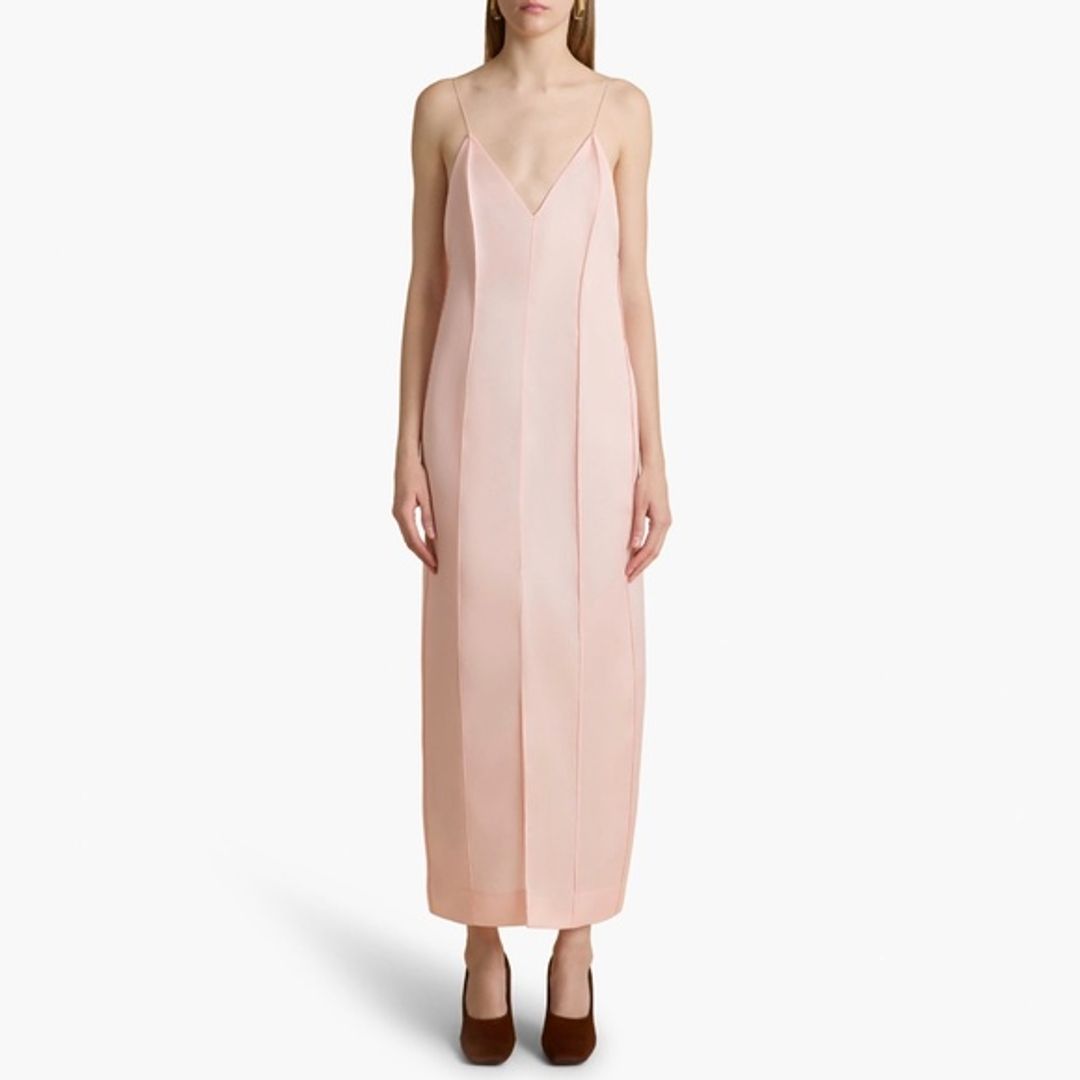 Tully silk dress