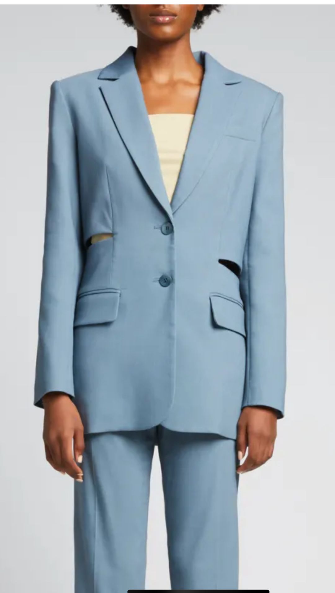Cutout blazer 