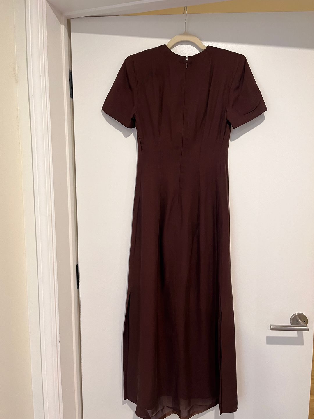 Vintage Maggie London Shortsleeve Maxi Dress