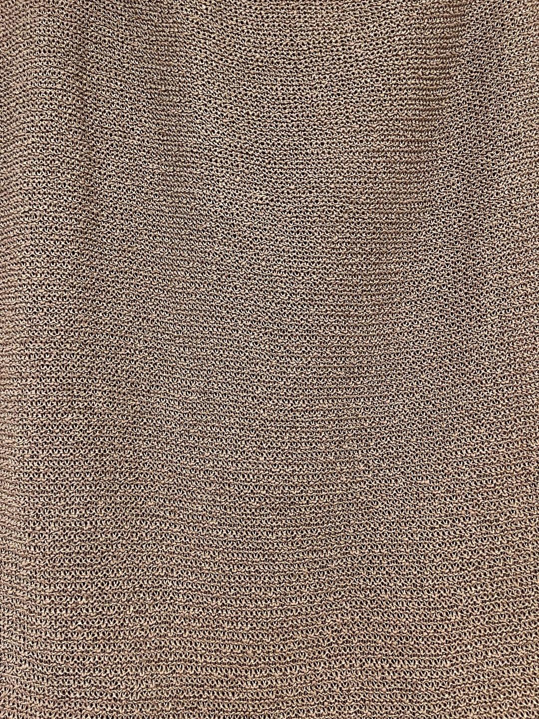 Vintage Chanel Gold Chainmail Knee-Length Skirt