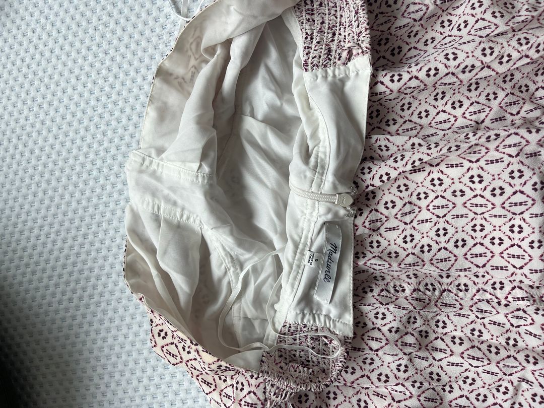 Halter style silk minidress 