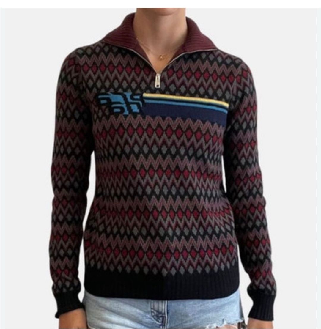  Prada Half zip sweater