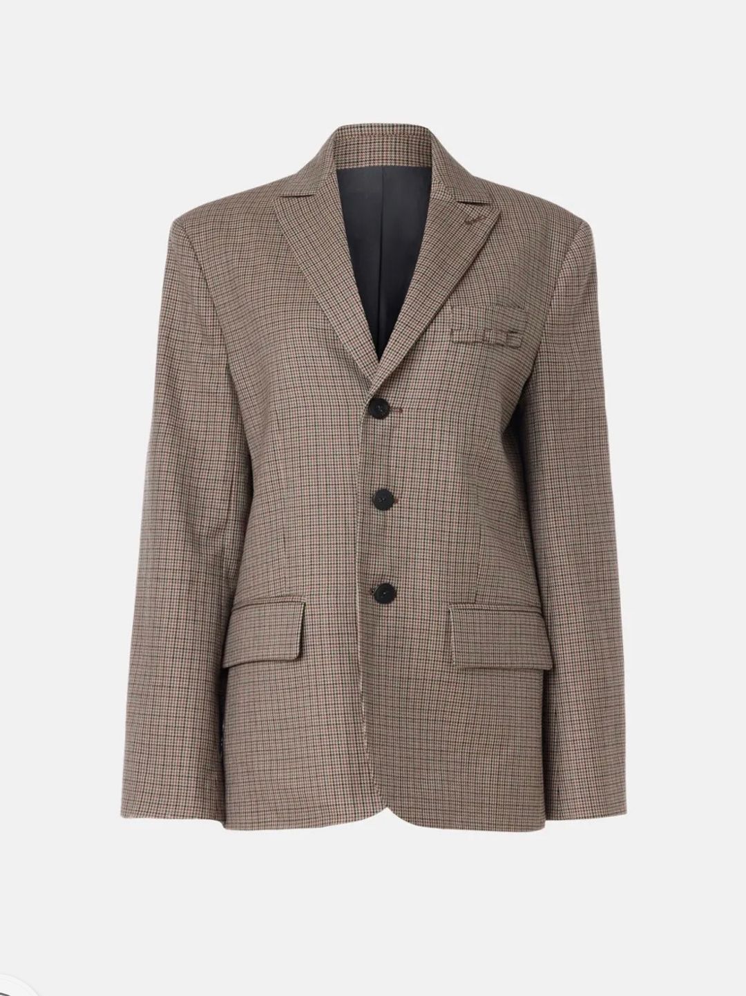 Thomas Menswear Check Dennis Cutout Blazer