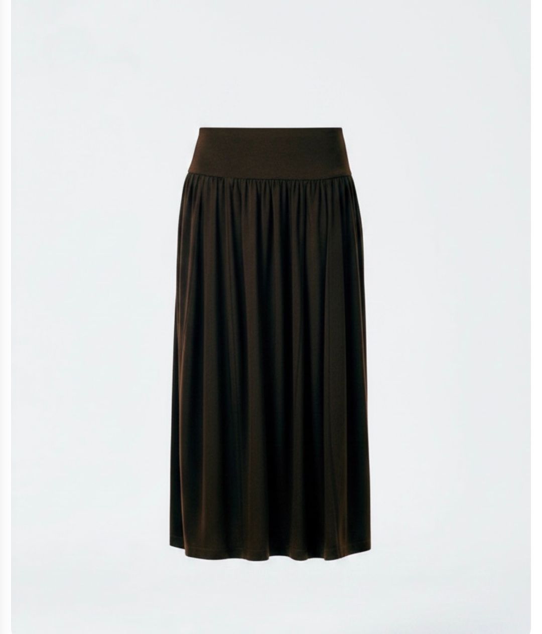 Drapey Jersey Lantern Skirt