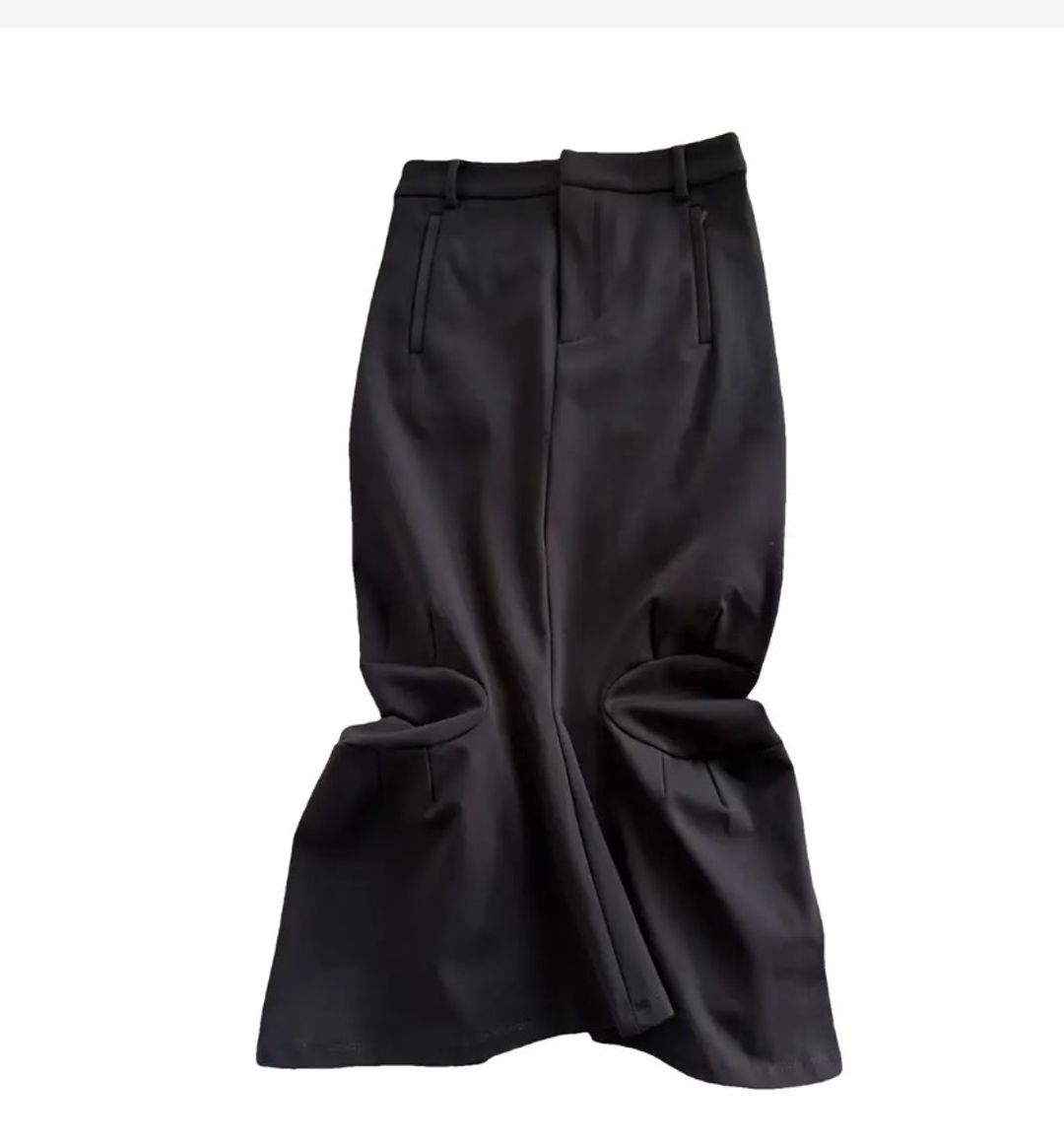 Compact Ultra Stretch Knit Sculpted Meir Trouser Skirt