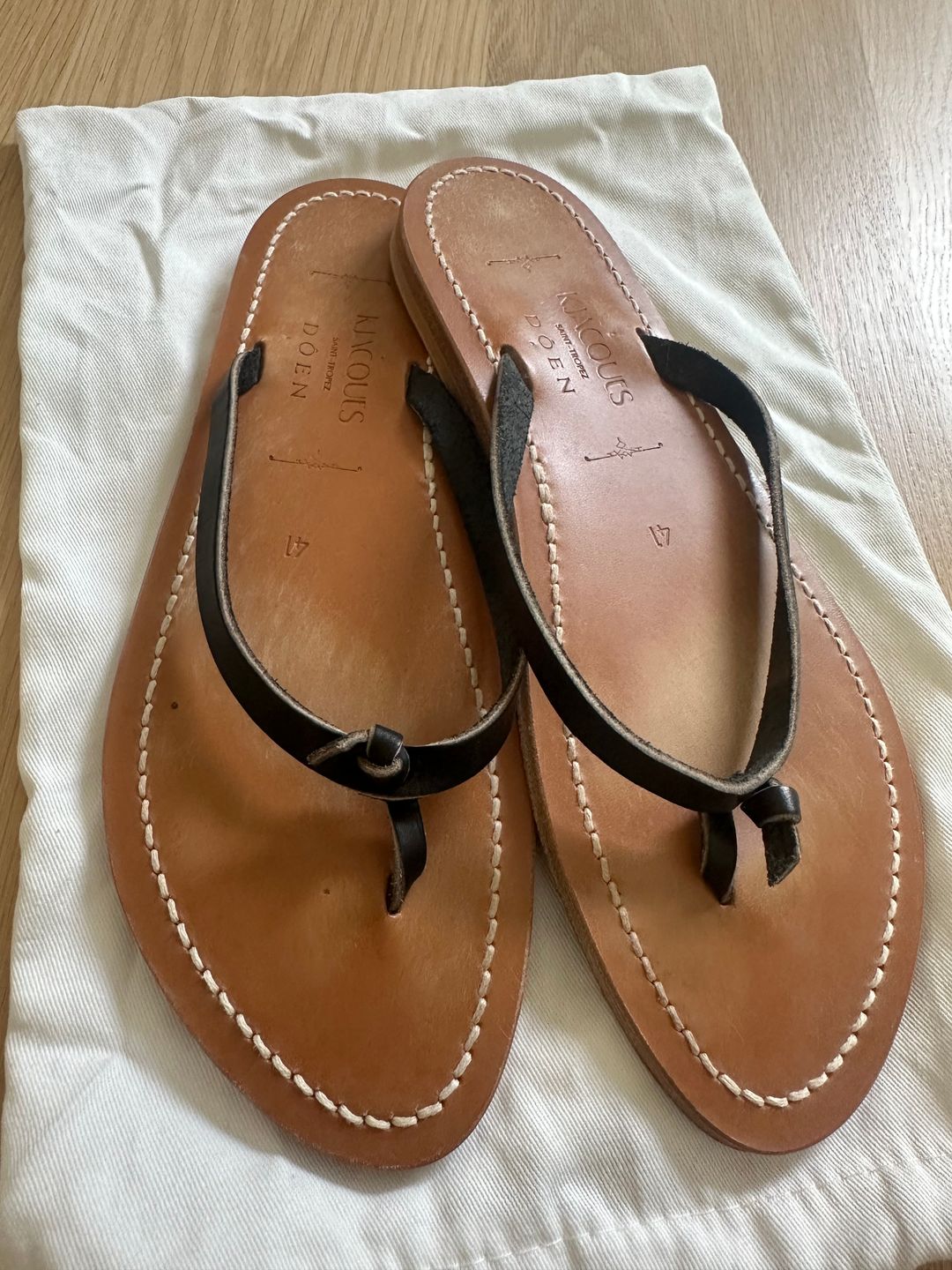 DÔEN & K.JACQUES BAIE SANDAL
