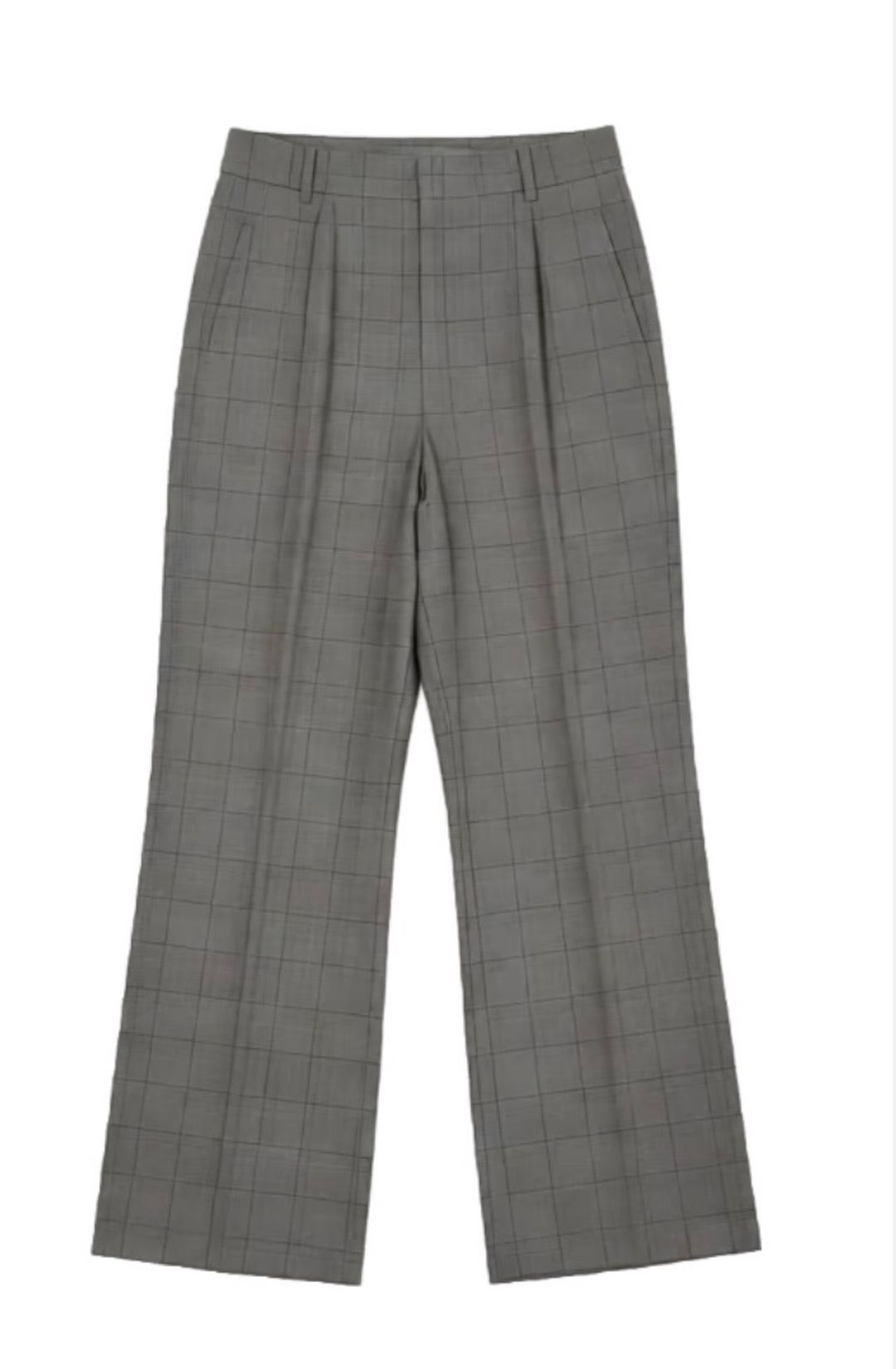 Menswear Suiting Asymmetrical Pleat Stella Pant