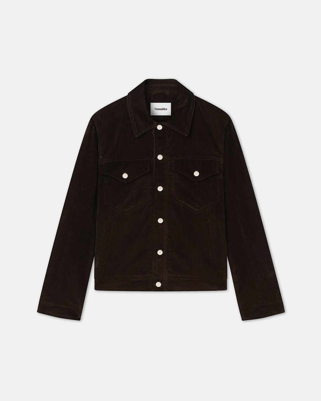 Larry - Sale Corduroy Jacket - Dark Brown #4