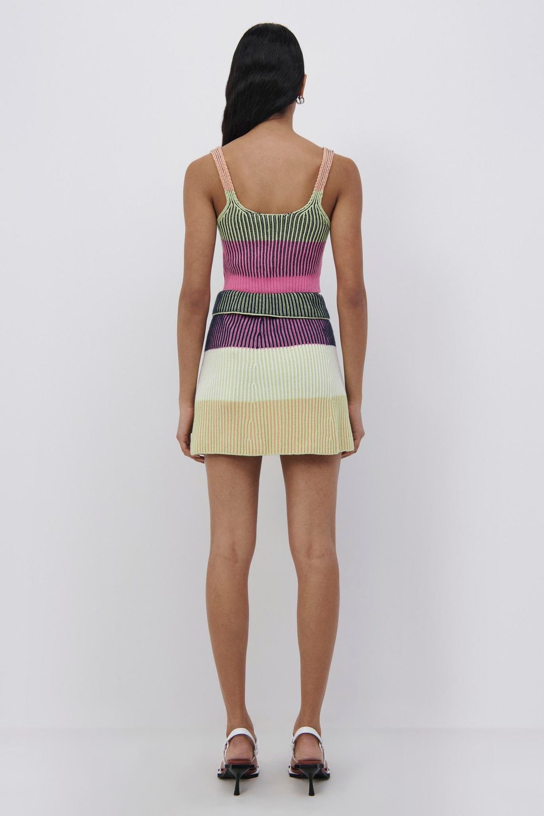 Ivana Cotton Cashmere Mini Skirt #7