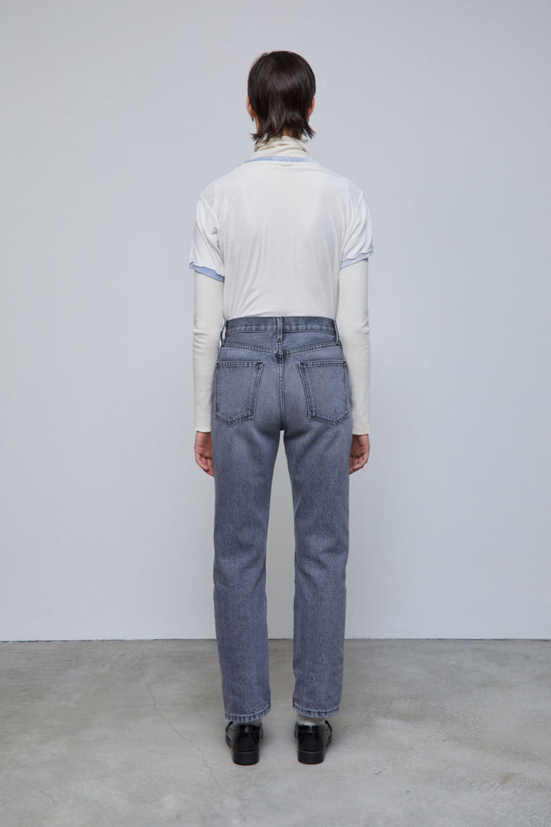 Arts Straight Jean Tracing Grey #3