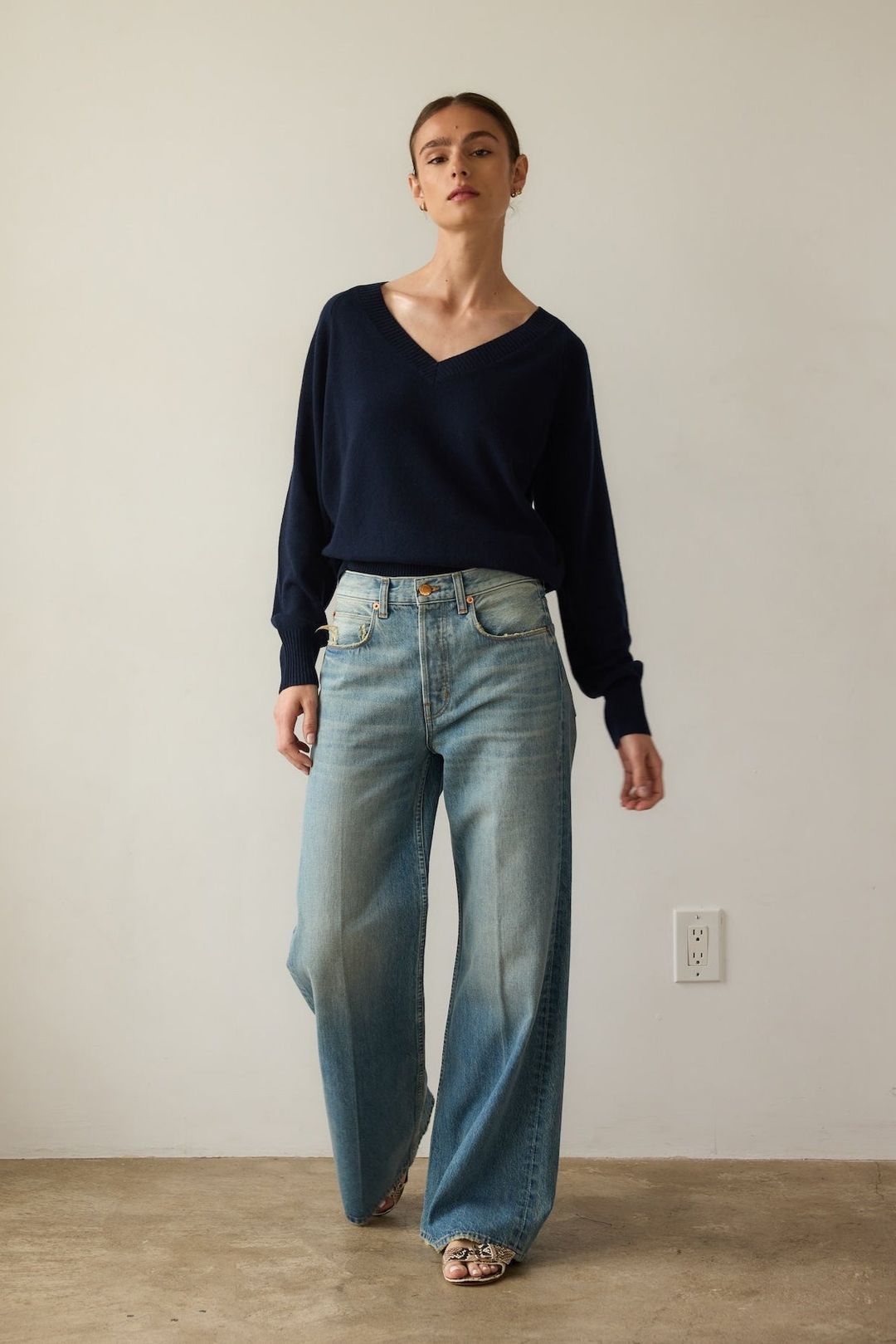 The Lax Wide in Worn Indigo #6