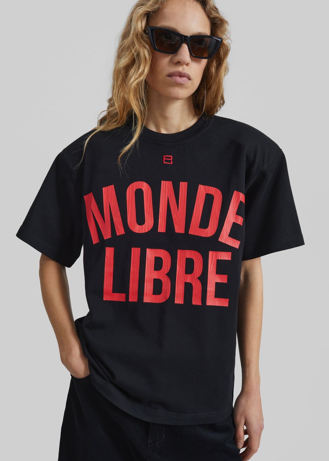 Pieces Uniques Monde Libre T-Shirt - Black