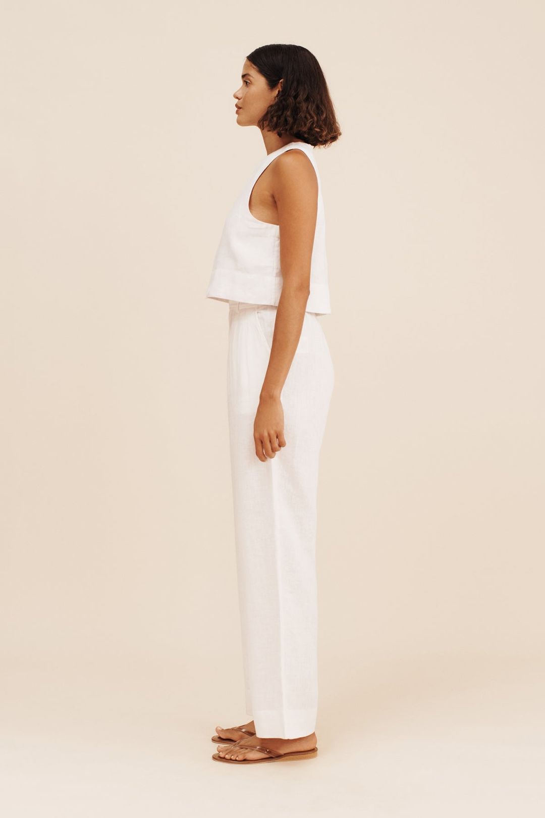 LOUIS TROUSER - IVORY #3