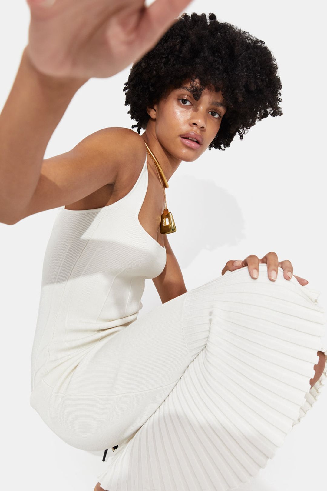 Atalanta Dress - Pearl #4