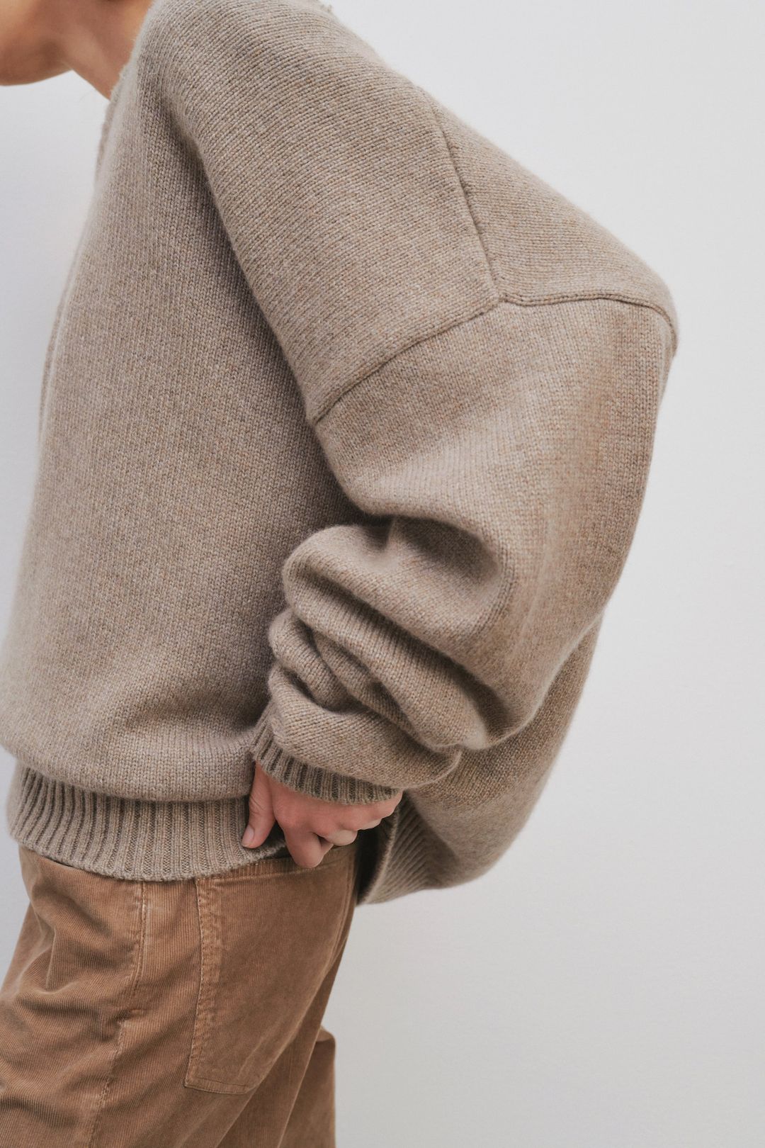 Dafna Top in Cashmere and Mohair #2
