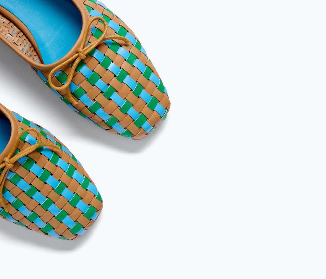 JADA SQUARE TOE BALLET FLAT #4