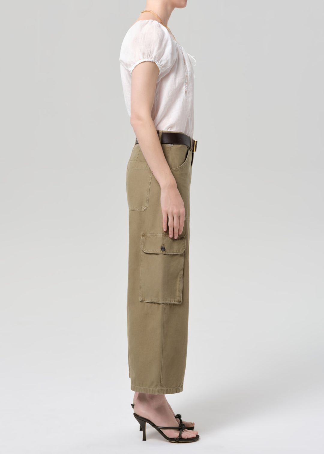 Thassos Twisted Seam Utility Pant in Bezal #3