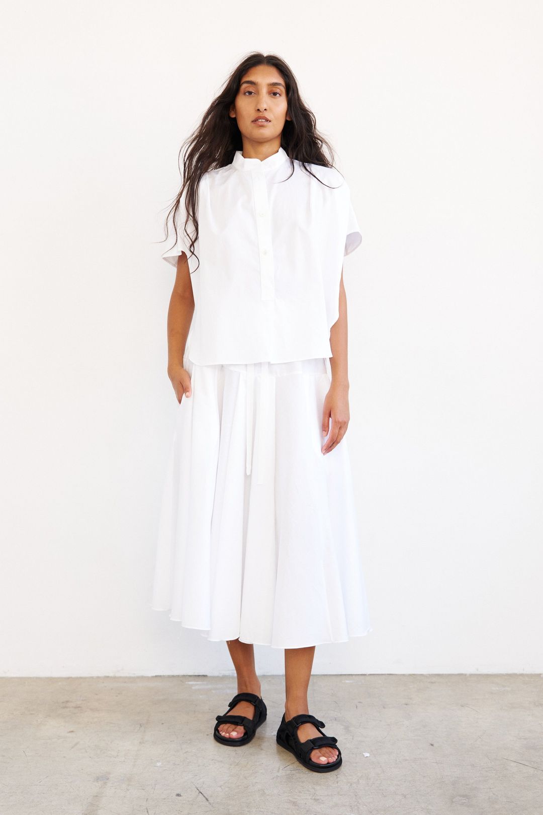The Italian Summer Skirt in White