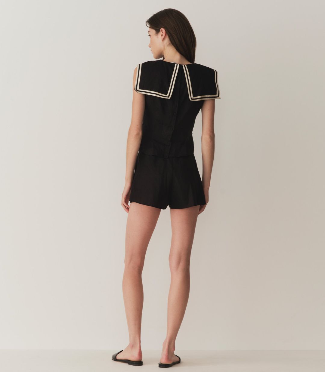 MARGIE TOP -- BLACK #27