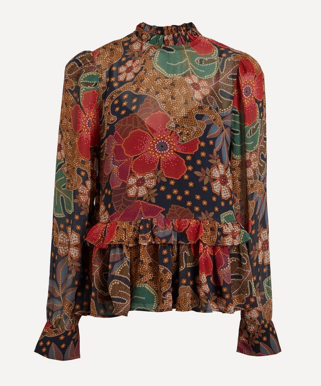 Flowered Leopards Blouse