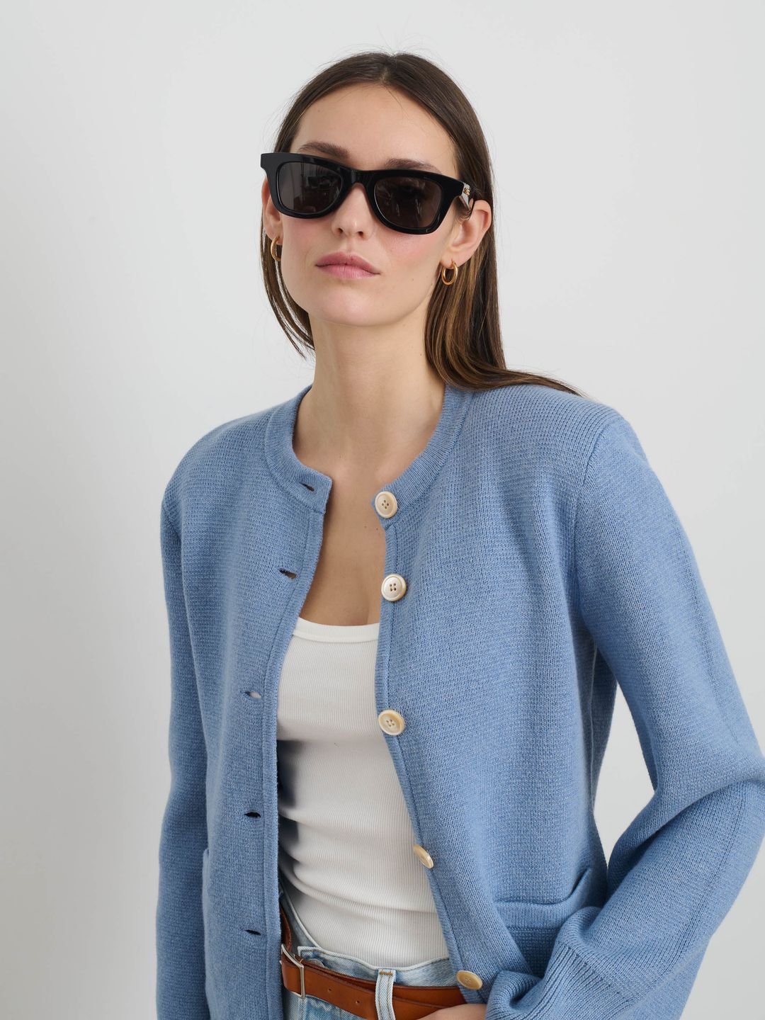 Provence Sweater Jacket In Cotton Cashmere #7