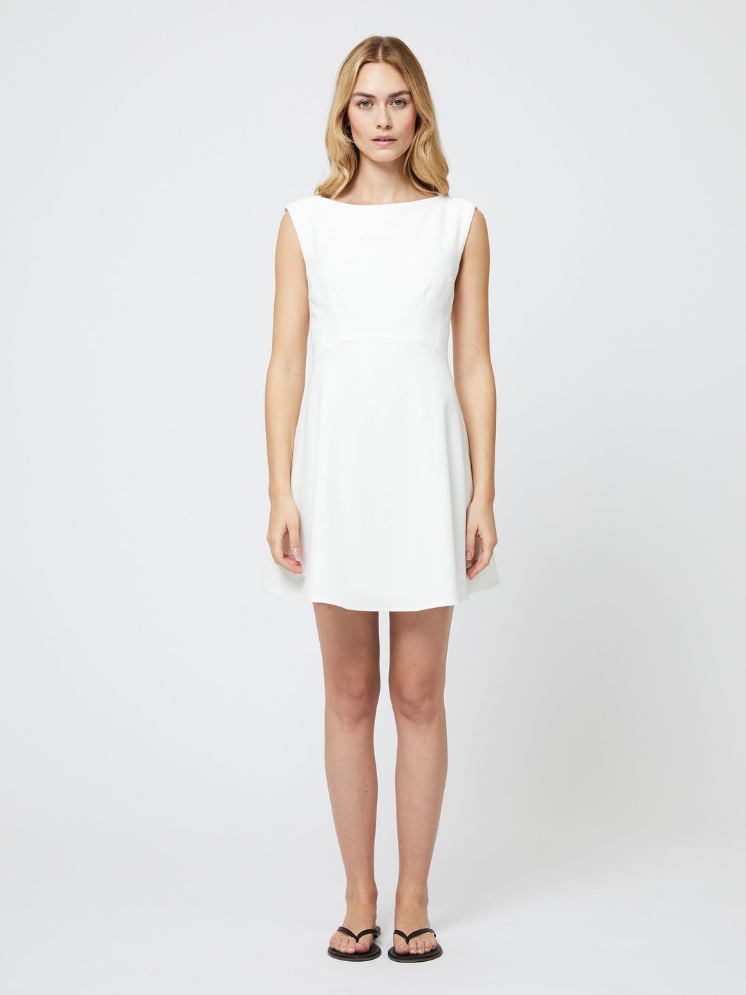 Whisper Classic Sleeveless Mini Dress