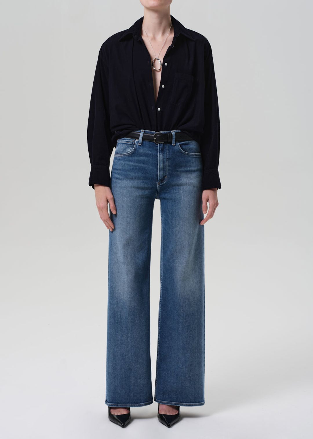 Lyra Long Wide Leg in Cooper