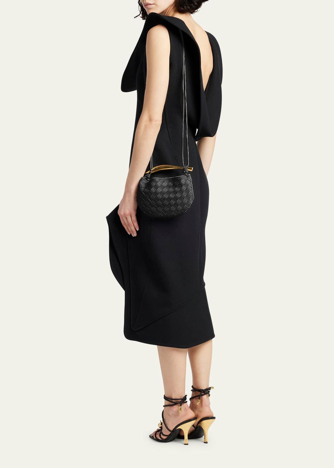 Mini Sardine Bag in Black #5