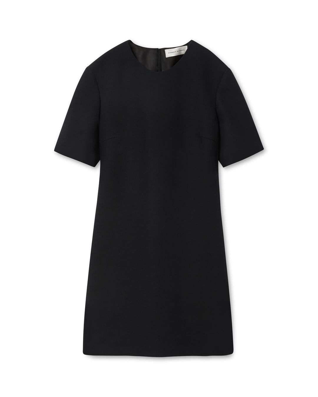 Tabitha Dress in Wool Viscose- Black #4