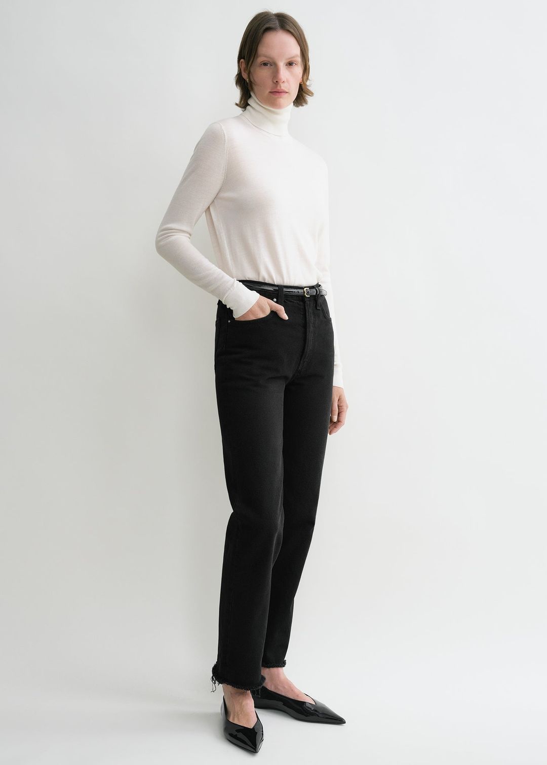Classic cut denim black #3