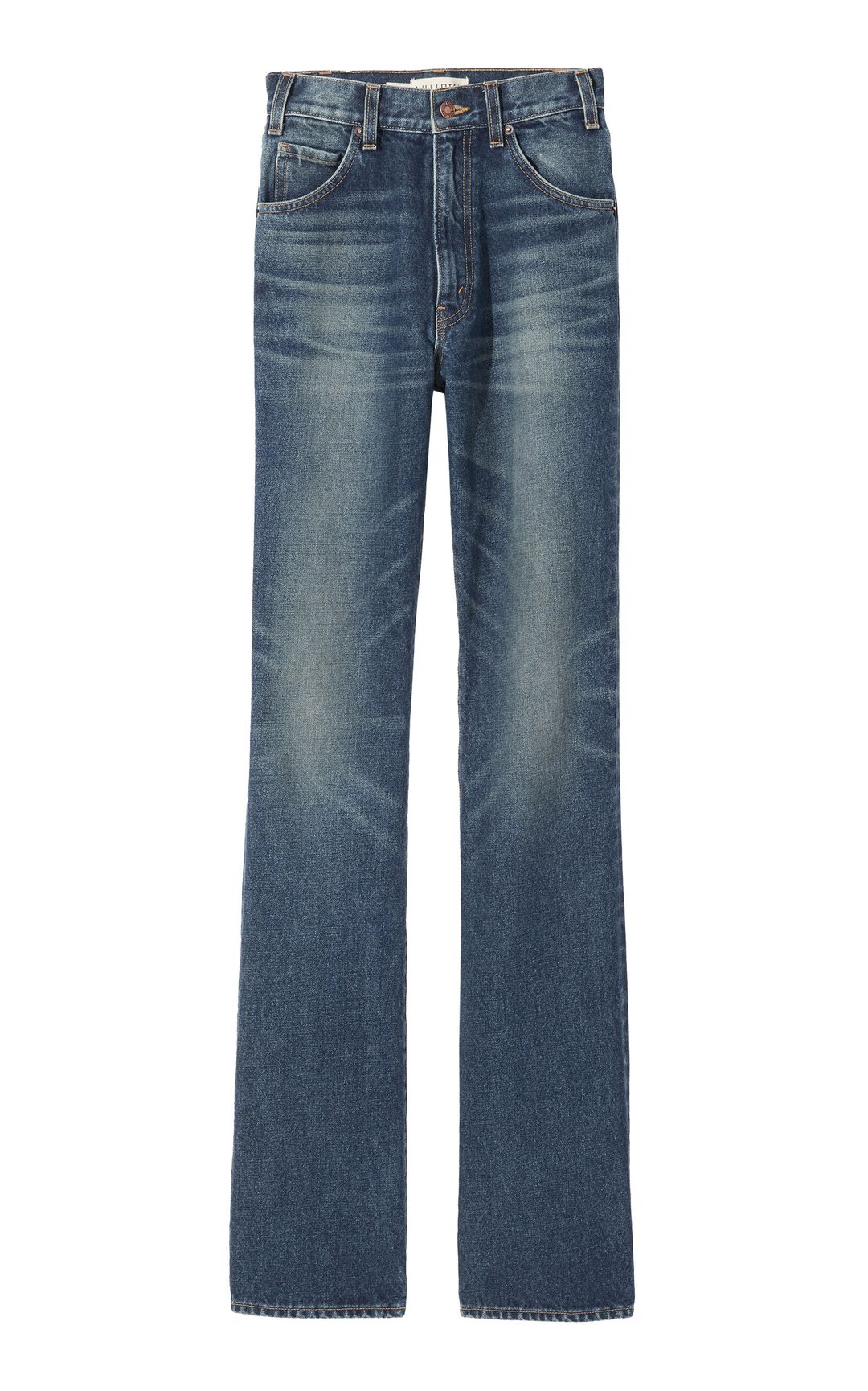 Joan high-rise straight-leg jeans