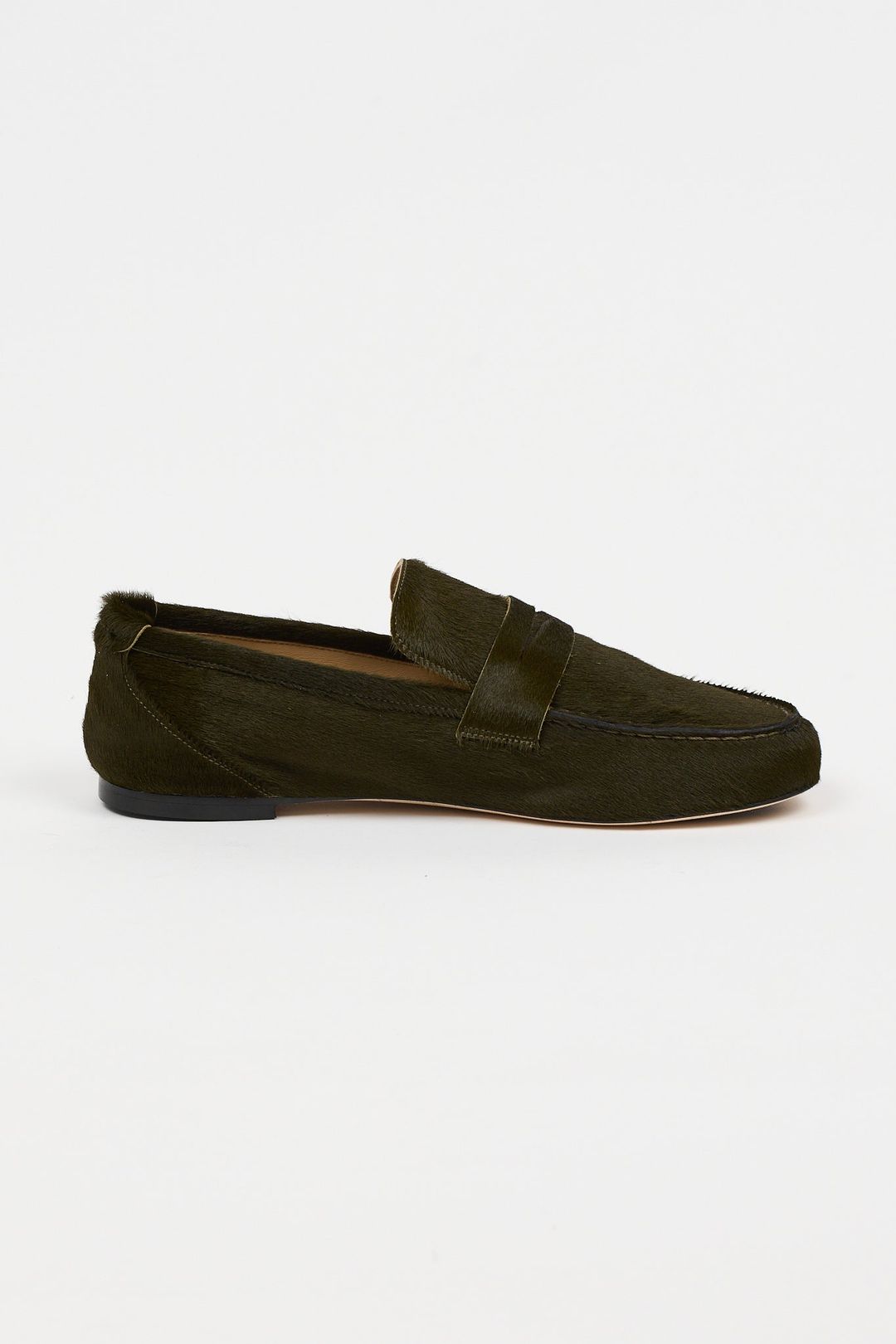 The Penny Loafer in Ponyhair Moss