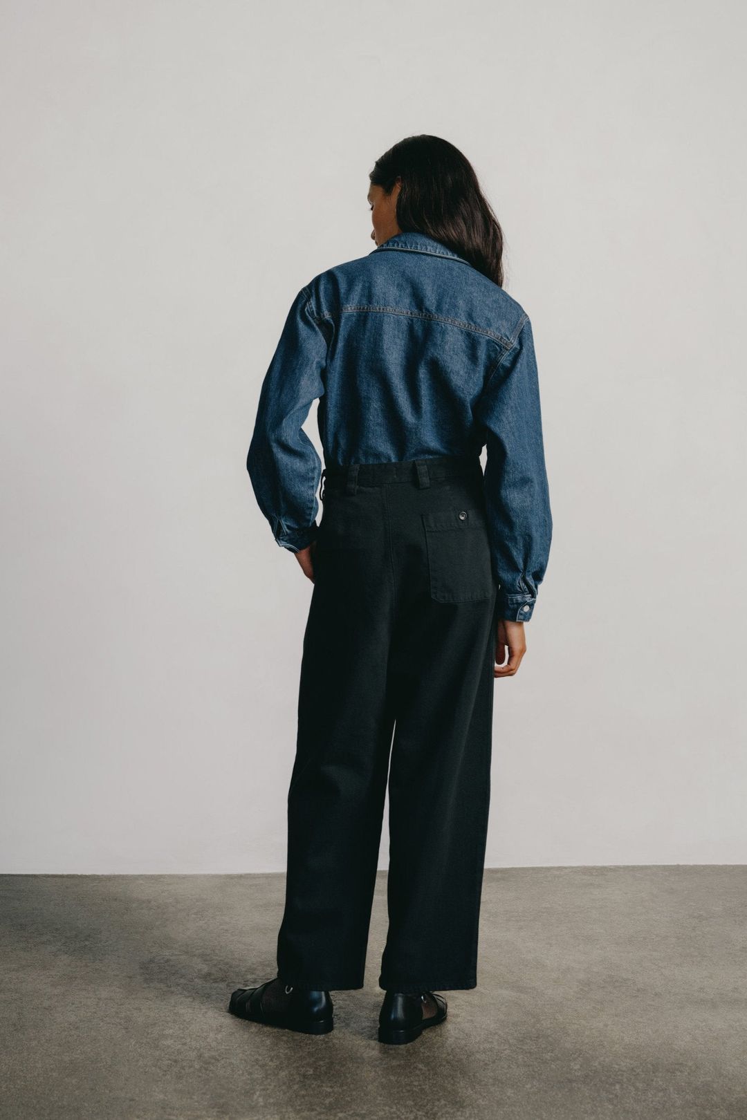 Field Pant, Tencel Bull Denim, Ink Black #3