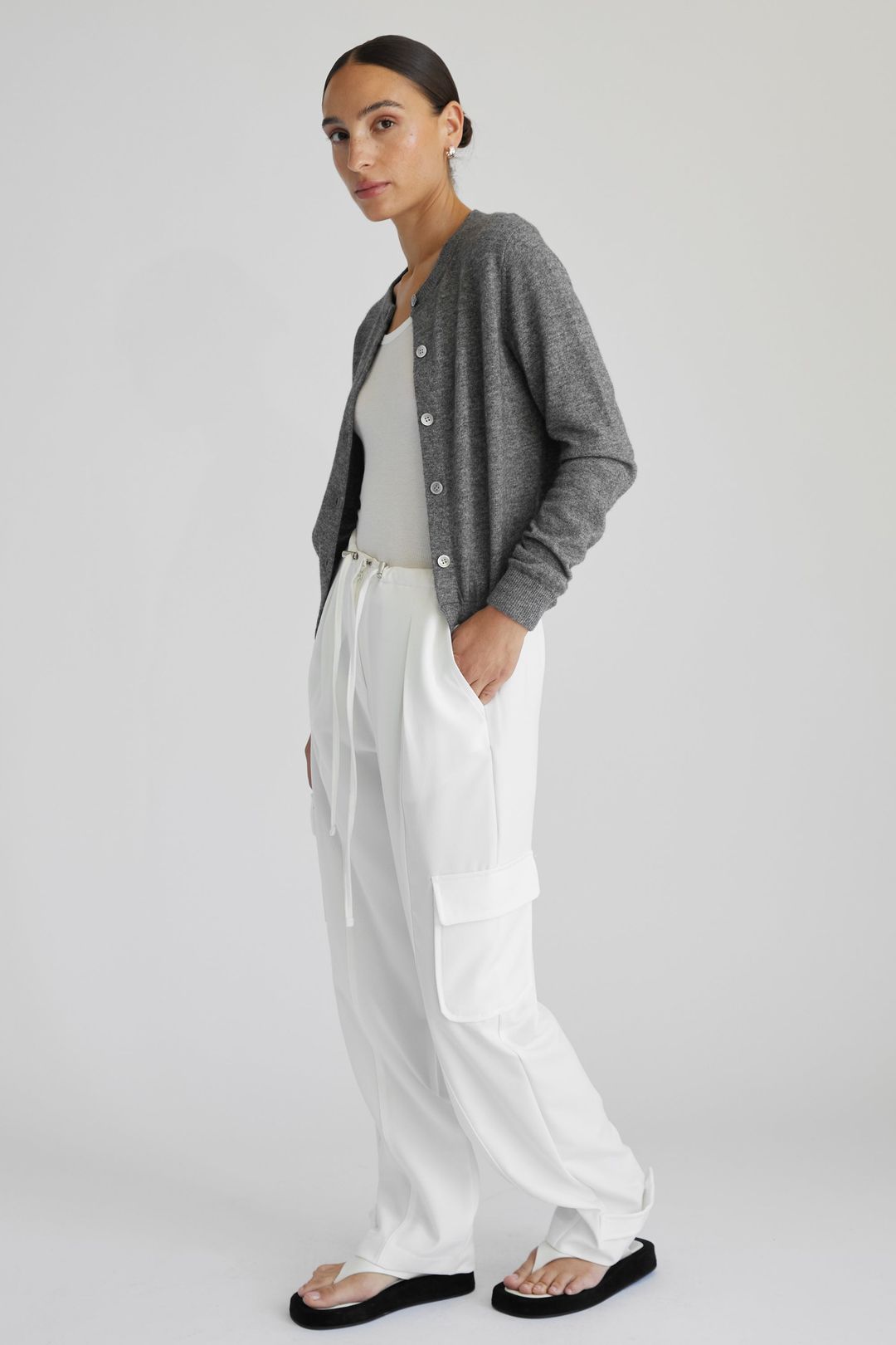 Classic Crew Wool Cardigan #10