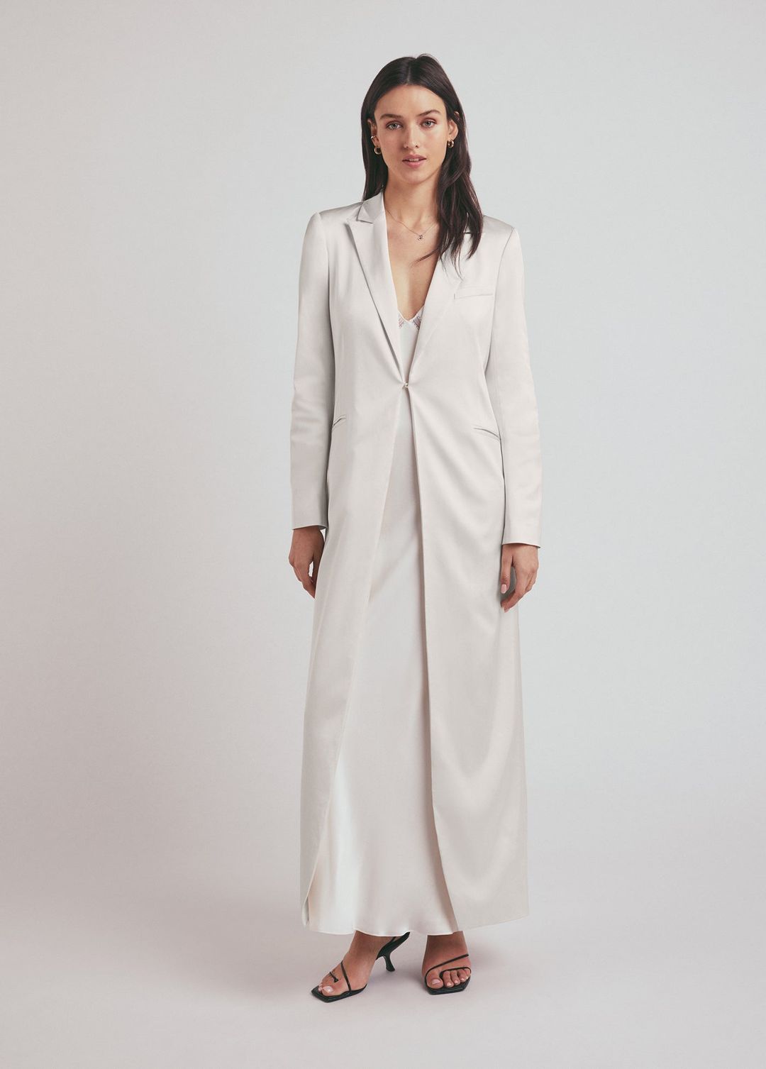 THE SATIN JUNIPER DUSTER