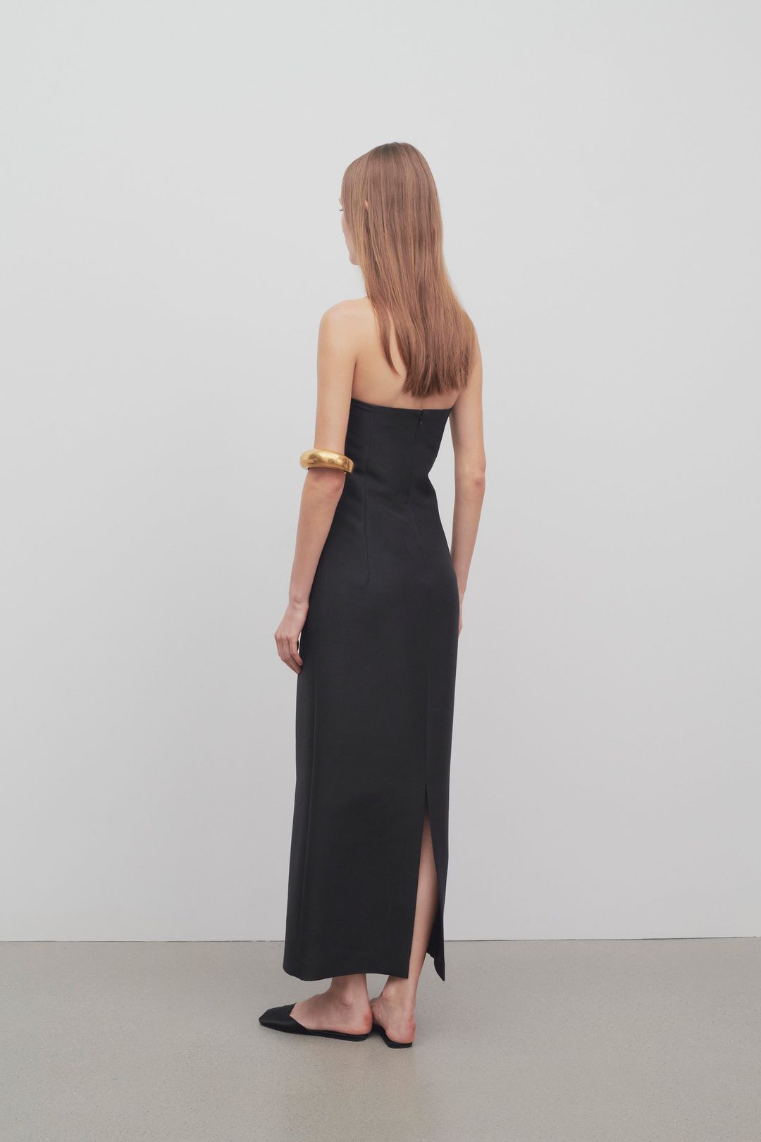 Ward Dress in Virgin Wool and Silk #5