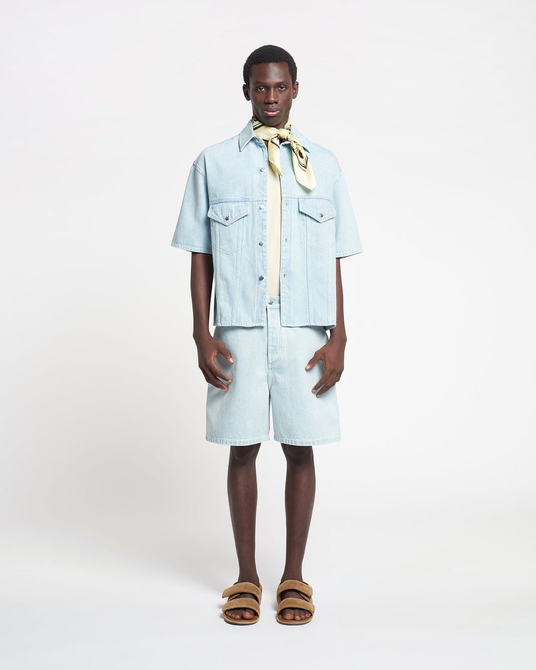 Jorge - Denim Shirt - Sun Bleach #4