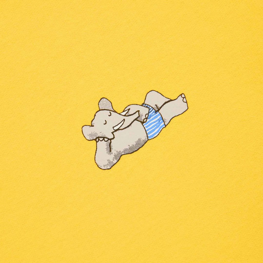 Men's Babar Hoodie Yellow #6