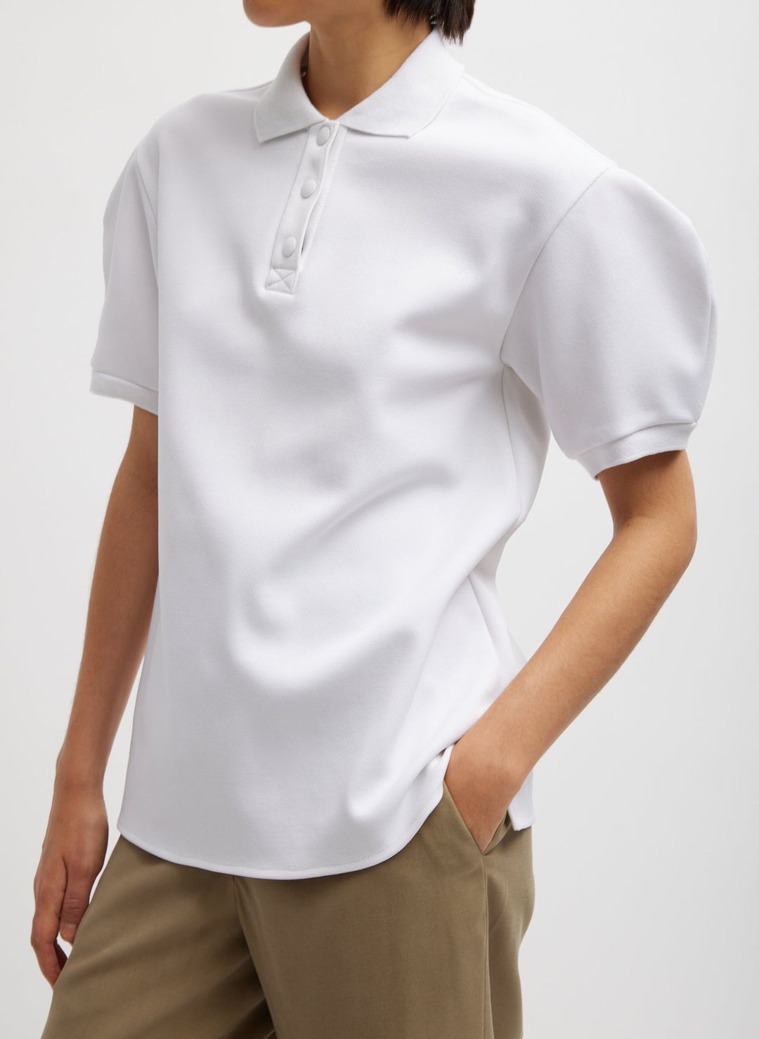 Luxe Pique Polo Shirt #3