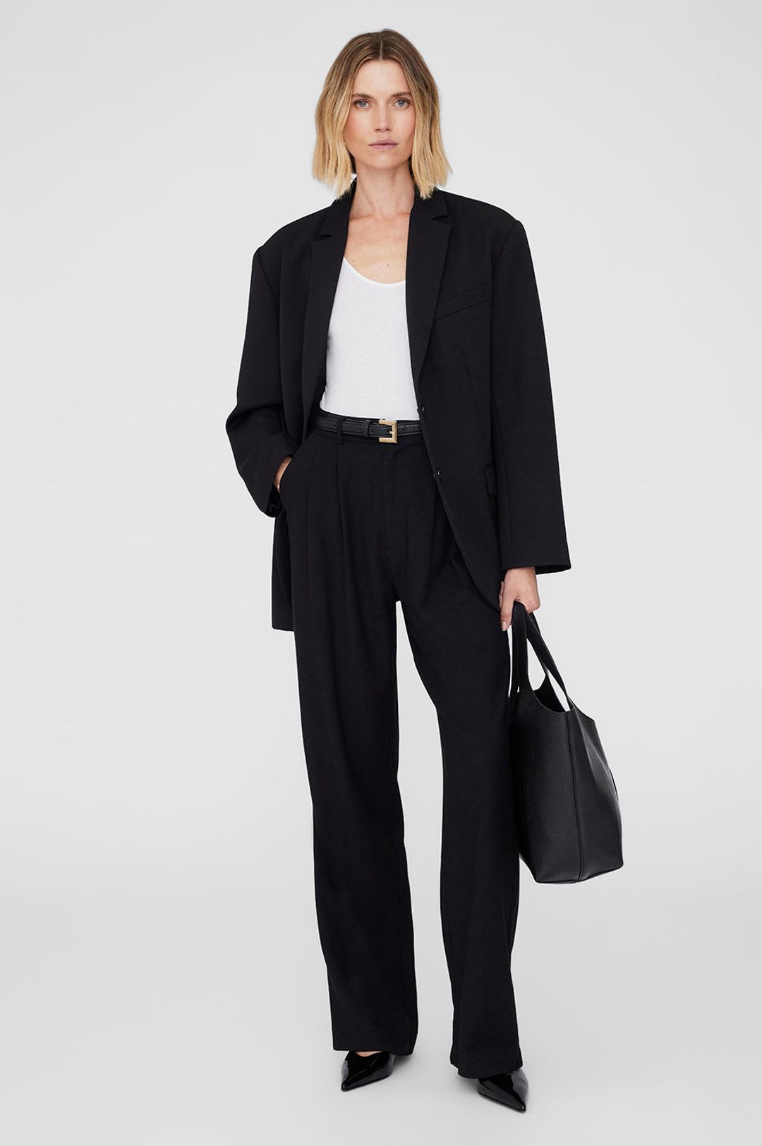 Carrie Pant - Black Twill #5